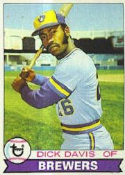 1979 Topps Baseball Cards      474     Dick Davis RC